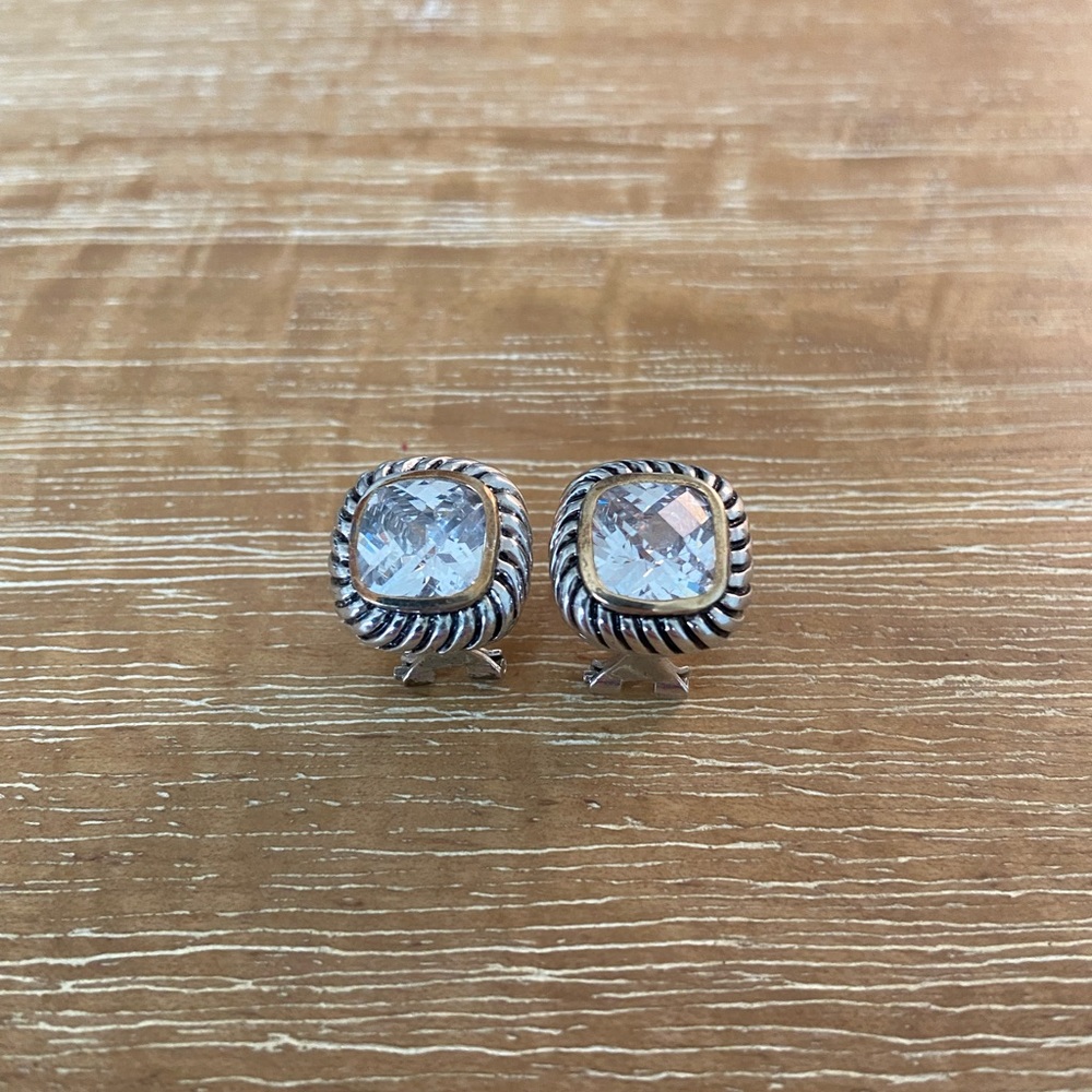David Yurman look alike earrings!
